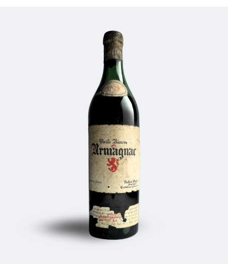 1929 Armagnac Robert Etchart 40° – Armagnac millésimé exceptionnel