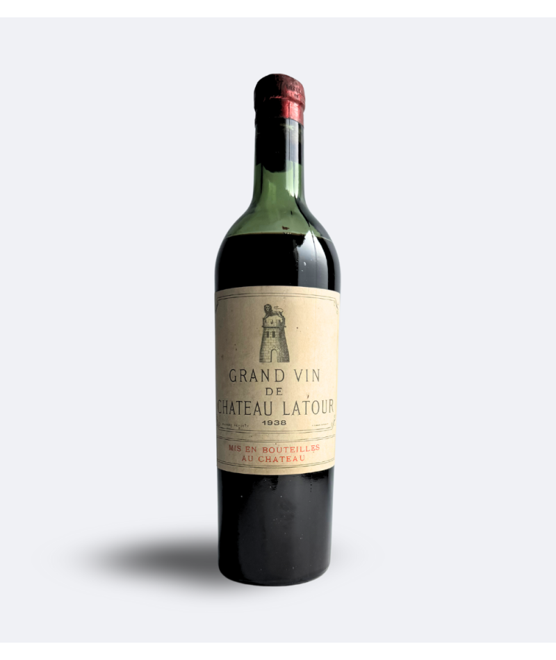 1938 Grand Vin de Château Latour – Millésime d'exception