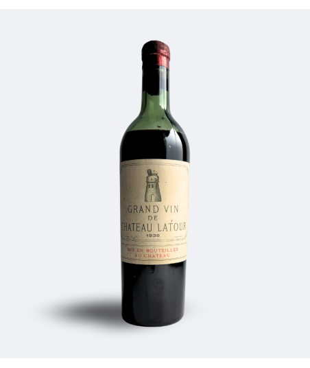 1938 Grand Vin de Château Latour – Millésime d'exception