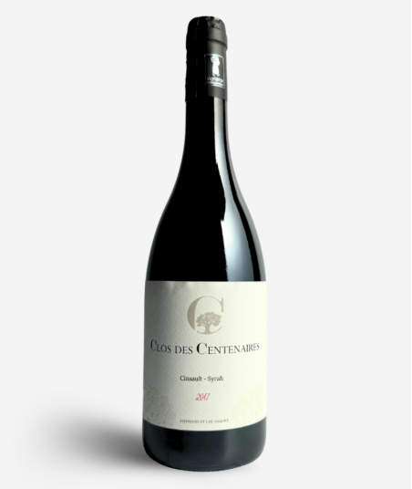 2017  IGP Coteaux du Pont du Gard Clos des Centenaires Cinsault Syrah Stéphanie et Luc Baudet