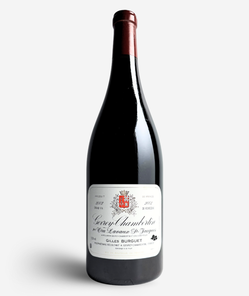 2002 Magnum Gevrey Chambertin Lavaux Saint Jacques Domaine Gilles Burguet
