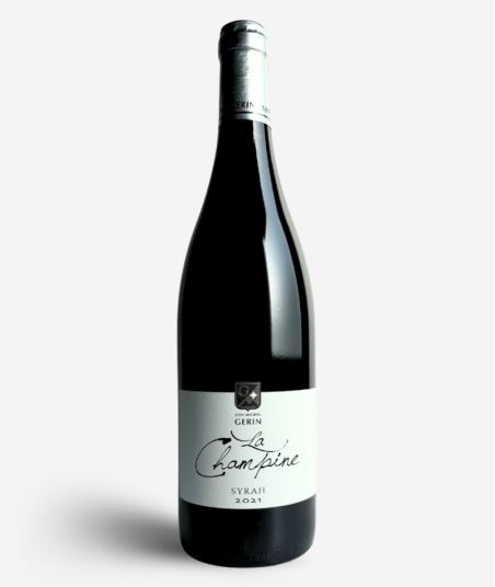 2021 Vin de France Syrah "La Champine" Domaine Jean Michel Gerin