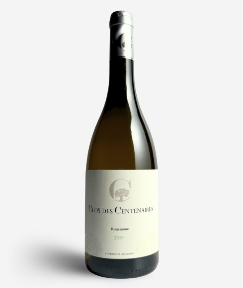 2019 Clos des Centenaires Roussanne Costières de Nîmes Stéphanie et Luc Baudet – Exceptional White Wine