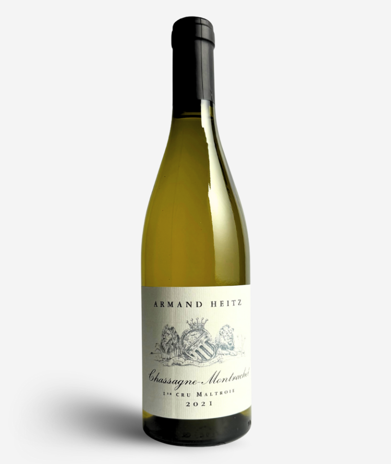 2021 Chassagne Montrachet 1er Cru La Maltroie Domaine Armand Heitz – Vin blanc d'exception de Bourgogne
