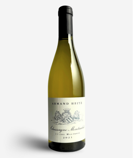 2021 Chassagne Montrachet 1er Cru La Maltroie Domaine Armand Heitz – Vin blanc d'exception de Bourgogne