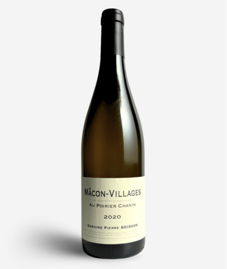 2020 Mâcon-Villages Au Poirier Chanin Domaine Pierre Boisson – Vin blanc frais de Bourgogne