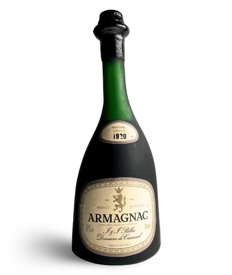 1920 Armagnac Pallas Domaine de Cassanel 40°