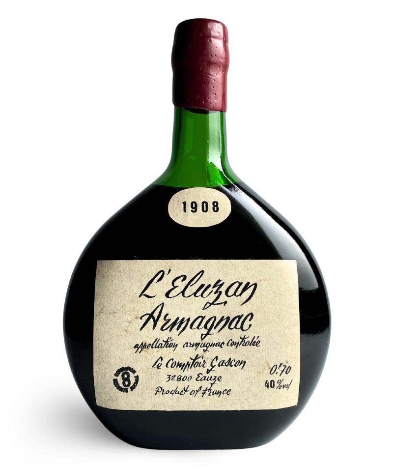 1908 Armagnac L'Eluzan 40°