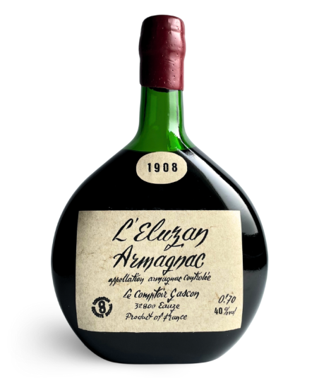 1908 Armagnac L'Eluzan 40°