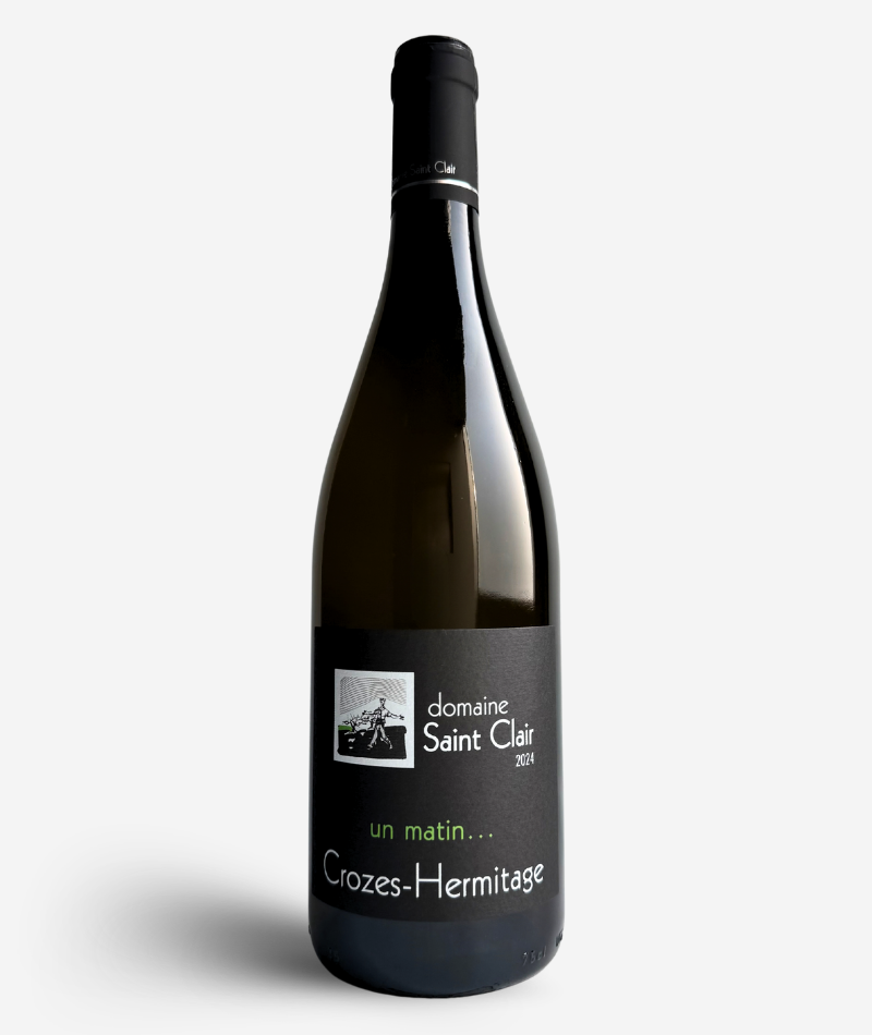 2024 Crozes Hermitage Blanc "Un Matin" Domaine Saint Clair