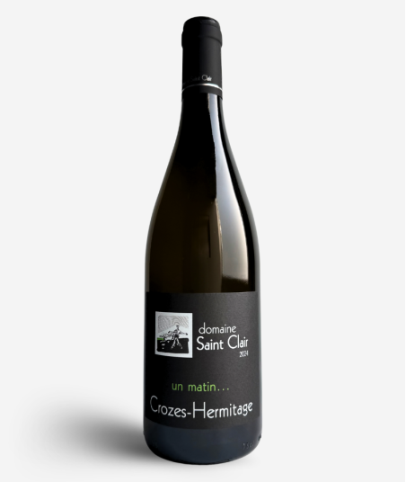 2024 Crozes Hermitage Blanc "Un Matin" Domaine Saint Clair
