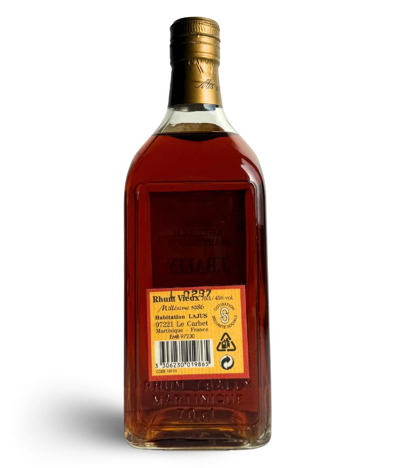 1986 Rhum Vieux J.Bally