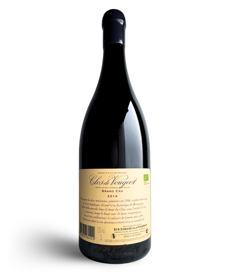 2014 Jéroboam Clos de Vougeot Grand Cru Domaine de la Vougeraie